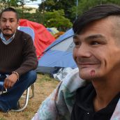 Tent Village Grows as Eviction Standoff Continues  
