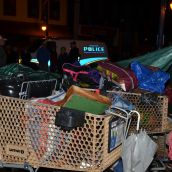  Cops Blink on Tent City Takedown 