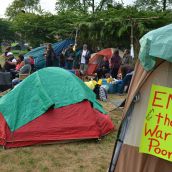 Tent Village Grows as Eviction Standoff Continues  