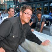 Log Jam Stops Traffic in DTES