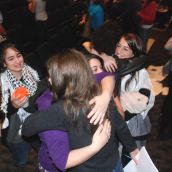 9:30pm Social Justice Centre supporters celebrate vote