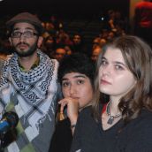 7-9:30pm Social Justice supporters speak to a myriad of motion ammendments