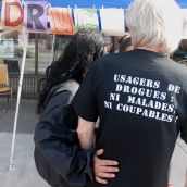 "Drug users: not sick, not offenders"