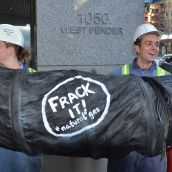 BC pipeline protests follow fracking frackas