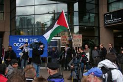 Freedom rally for Palestine & against Israel aggression & violence
