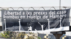 Freedom for the prisoners of the bombs case on hunger strike
