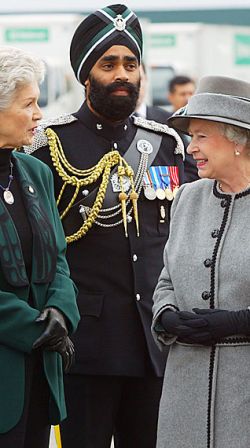 Captain Harjit Singh of the Canadian Armed Forces.