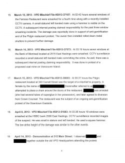 Anti-Pipeline Graffiti Raid Update: VPD Claiming $500,000 in Damages Not Including Graffiti
