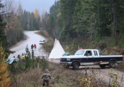 Sinixt Nation Establishes Slhu7kin Protection Camp