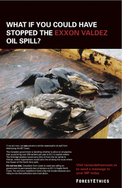 Take action at Tarsandsfreecoast.ca