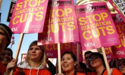 More than 200 sixth-formers [teenagers] from Camden School for Girls who plan go on a protest march today explain their reasons in a letter to their teachers [UK]