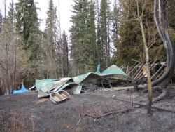 Arson on a Wet’suwet’en Cabin
