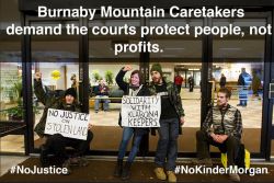 Burnaby Mountain Caretakers Take Action