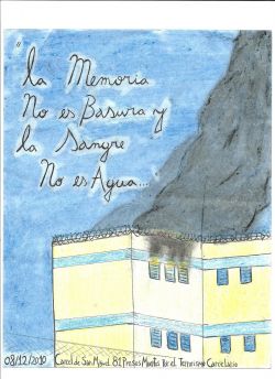 Art of anti-authoritarian hunger striker Felipe Guerra