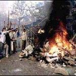 Genocidal mobs burning-muslim homes in Gujarat, all under the eye of Narindra Modi the chief executive of the state. Genocidal mobs burning-muslim homes in Gujarat, all under the eye of Narindra Modi the chief executive of the state.