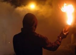 50 Masked Greeks Storm Canadian El Dorado Mining (& fuck shit up!)
