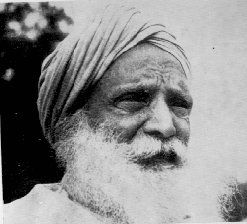 Gurdit Singh seen in his older years. Gurdit Singh chartered the Komagata Maru Ship. He played an instrumental role  in exposing the racist and exclusionary Canadian immigration laws of the early 1900's. 