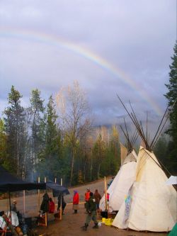 Sinixt Nation Establishes Slhu7kin Protection Camp