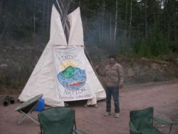 Sinixt Nation Establishes Slhu7kin Protection Camp
