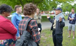 Park Ranger gives 'warning' warning 