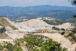 Canadian mine in San Miguel, Ixtuachuan, Guatemala
