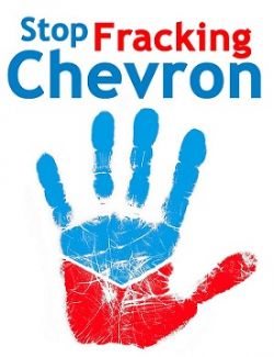 Day of Action against Chevron and the Pacific Trail Pipeline